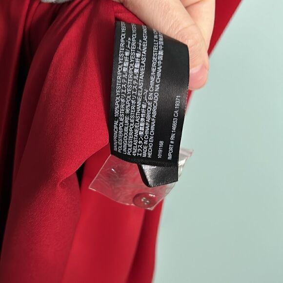 C/Meo Collective Women's Caliber Halter Drape Front Sheath Midi Dress NWT - Picture 10 of 11